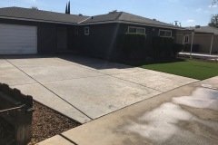 Concrete-Synthetic-Grass
