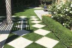 Grass-with-concrete-diamonds