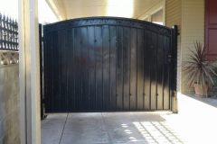 Gate-black-steel